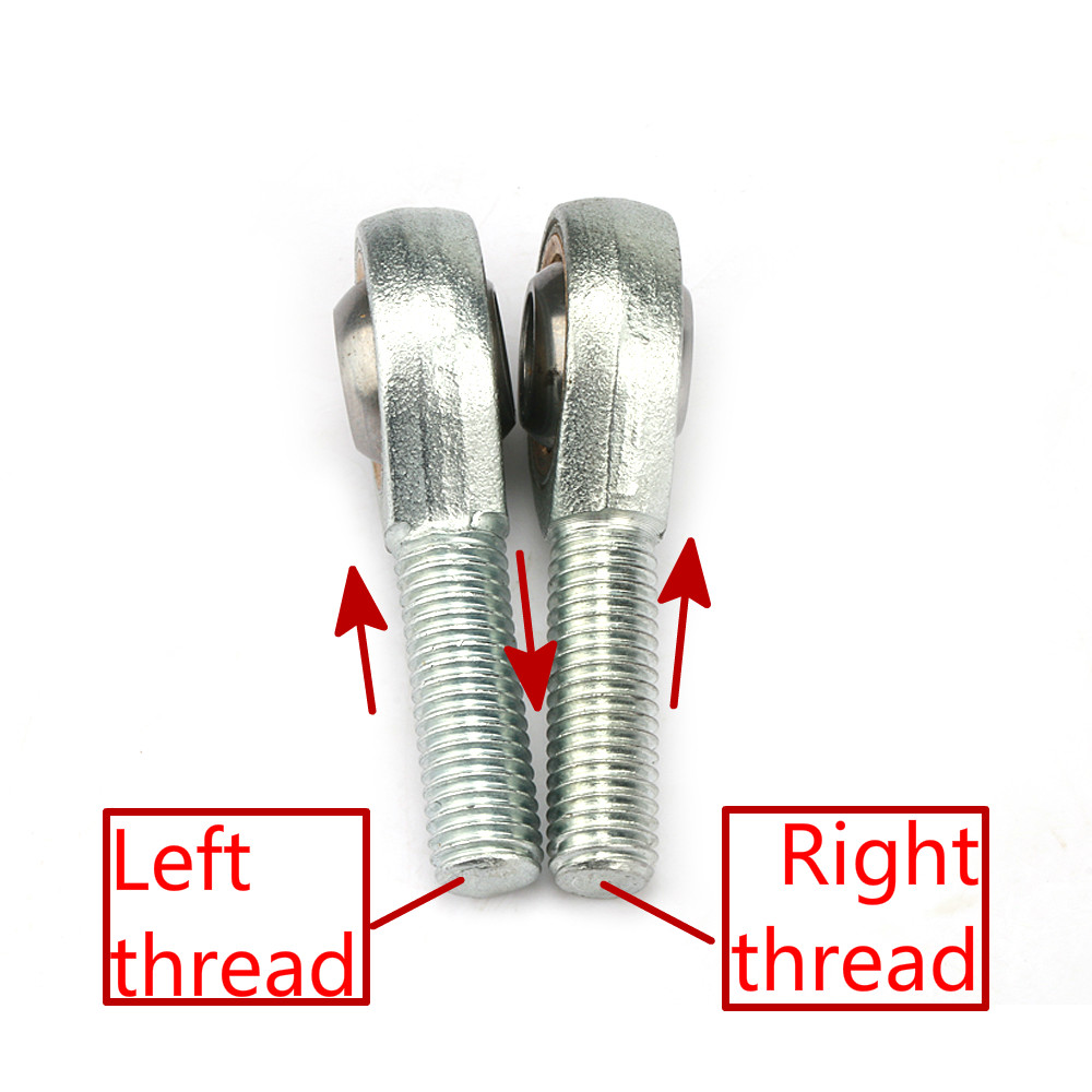 High quality stainless steel or Gcr15 steel male Thread Joint rod end