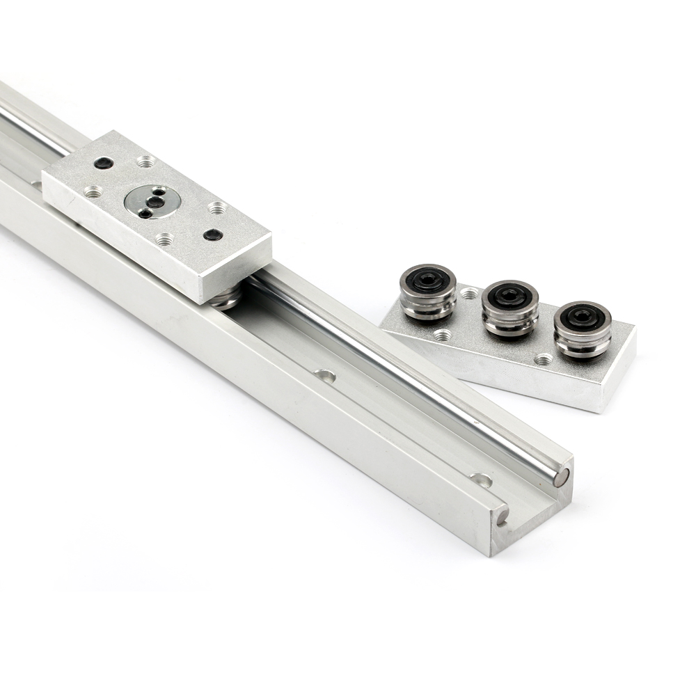 SG type silvery builtin doubleaxis linear guide rail SGR10 with SGB3